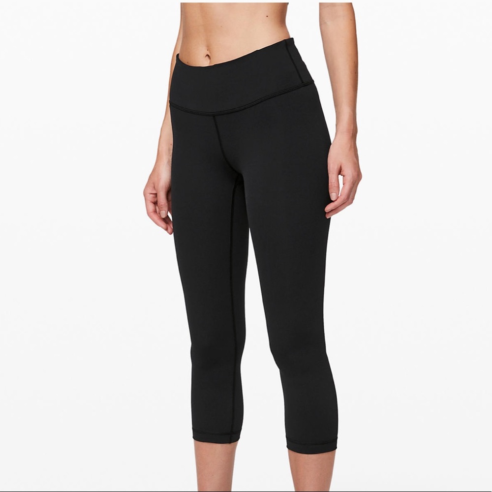 Lululemon Wunder Under Crop Mid rise